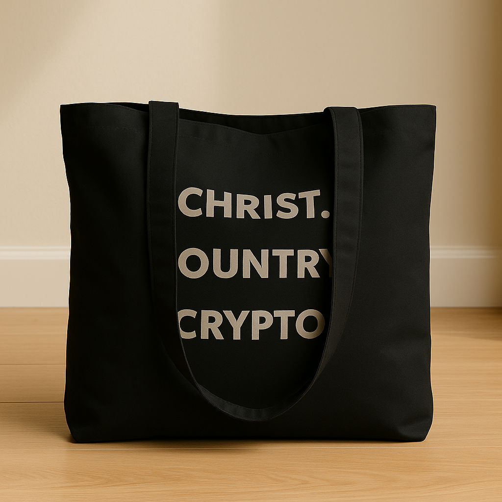 Christ Country Crypto™ Organic Tote Bag