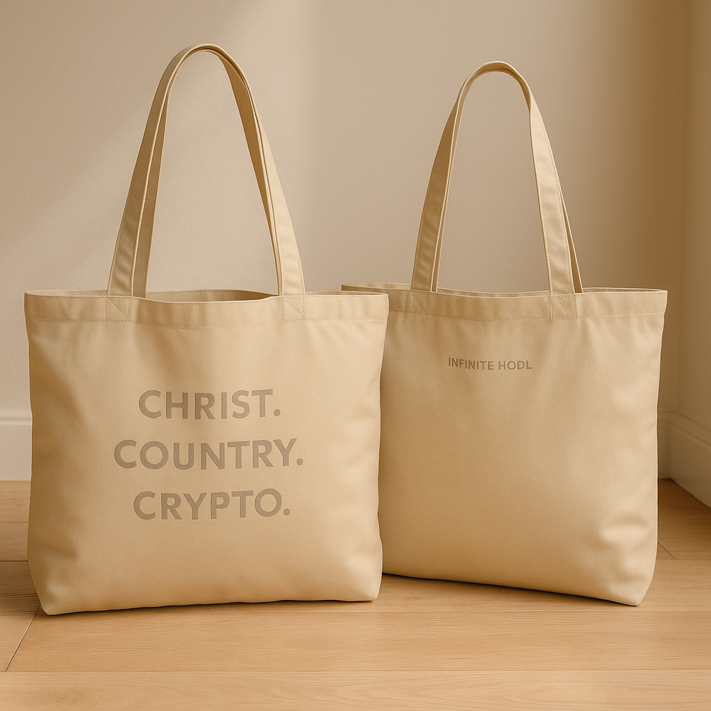 Christ Country Crypto™ Organic Tote Bag