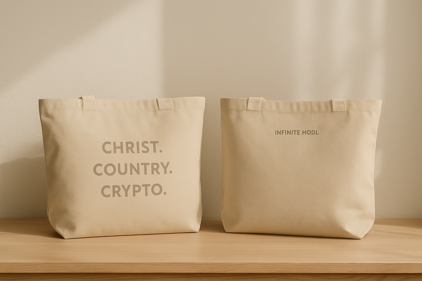 Christ Country Crypto™ Organic Tote Bag